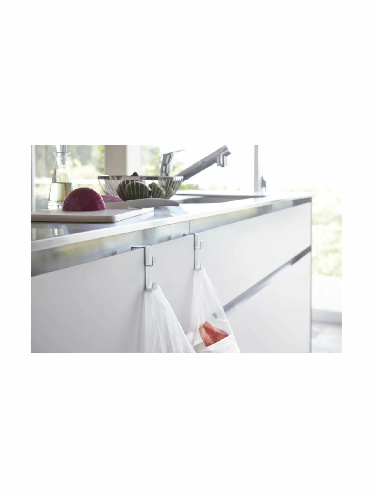 Säilytys|Yamazaki Tower Under Sink Hook -koukku 2 kpl WHITE