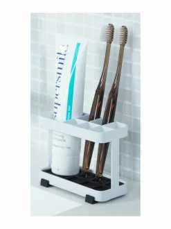 Säilytys|Yamazaki Tower-hammasharjateline WHITE