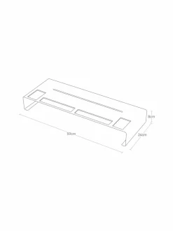 Säilytys|Yamazaki Tower-näyttökoroke WHITE