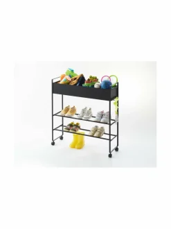 Säilytys|Yamazaki Tower-säilytyskärry BLACK