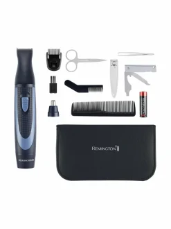 Ihokarvanpoisto|Remington Travel Kit Trimmer Set -trimmerisetti, 13 osaa BLUE