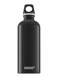 Tee, Kahvi & Vesi|Sigg Traveller-juomapullo 0,6 l BLACK (MUSTA)