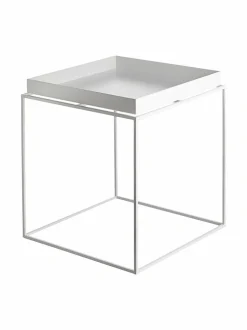 Pöydät|HAY Tray-pöytä 40 x 40 x 44 cm VALKOINEN