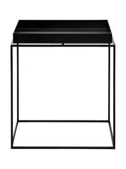 Pöydät|HAY Tray-pöytä 40 x 40 x 40 cm MUSTA