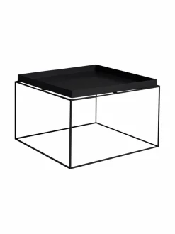 Pöydät|HAY Tray-pöytä 60 x 60 x 35 cm MUSTA