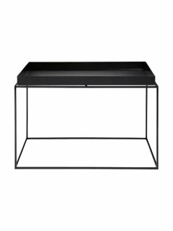 Pöydät|HAY Tray-pöytä 60 x 60 x 35 cm MUSTA