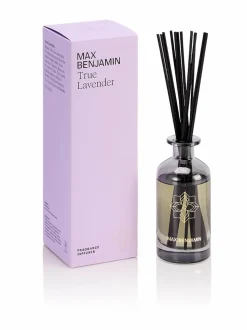 Huonetuoksut & Tuoksukynttilät|Max Benjamin True Lavender -diffuuseri 150 ml LILAC