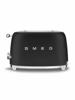 Leivänpaahtimet|Smeg TSF01BLMEU-leivänpaahdin, 2 viipaleelle MATT BLACK