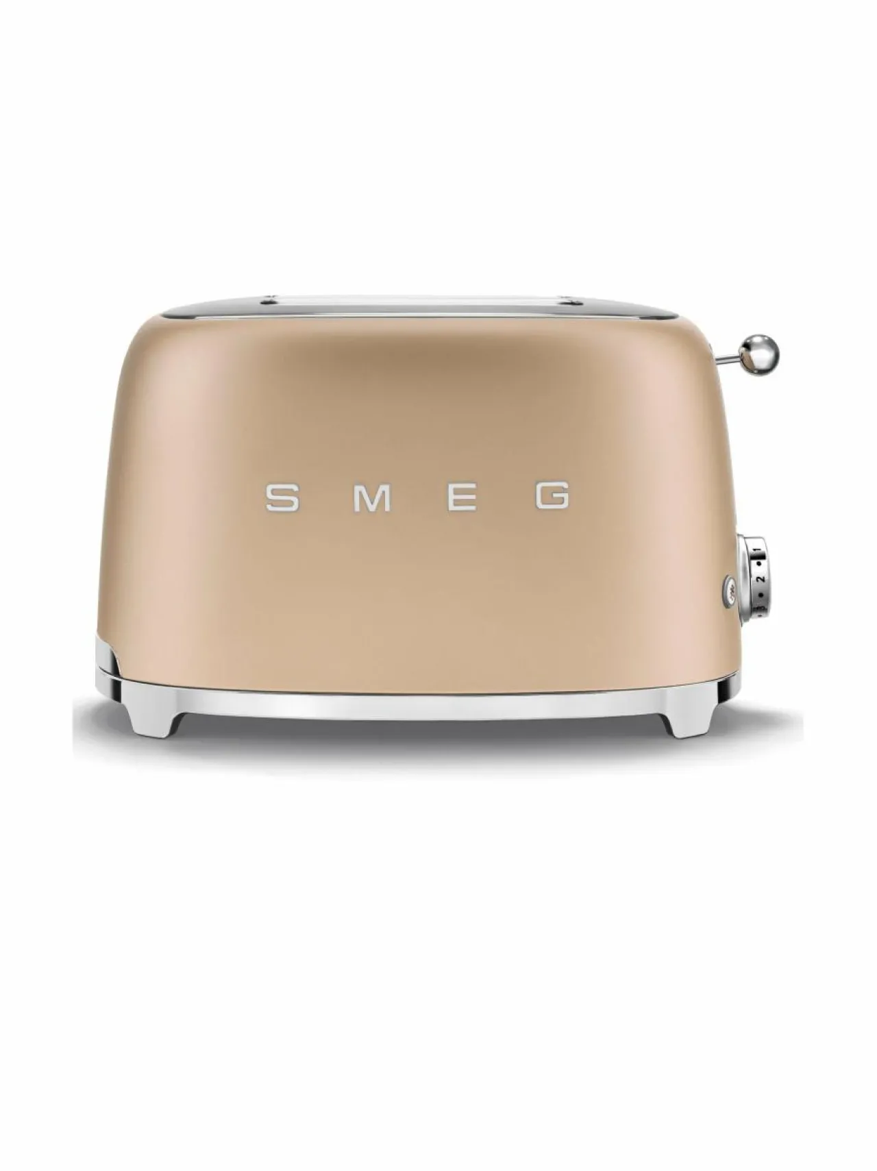 Leivänpaahtimet|Smeg TSF01CHMEU-leivänpaahdin, 2 viipaleelle MATT BEIGE