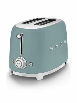 Leivänpaahtimet|Smeg TSF01EGMEU-leivänpaahdin EMERALD GREEN