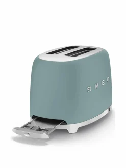 Leivänpaahtimet|Smeg TSF01EGMEU-leivänpaahdin EMERALD GREEN