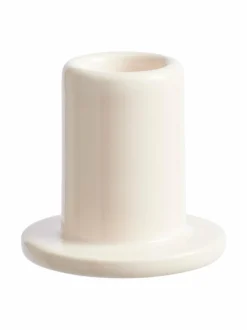 Kynttilät & Lyhdyt|HAY Tube-kynttilänjalka OFF-WHITE