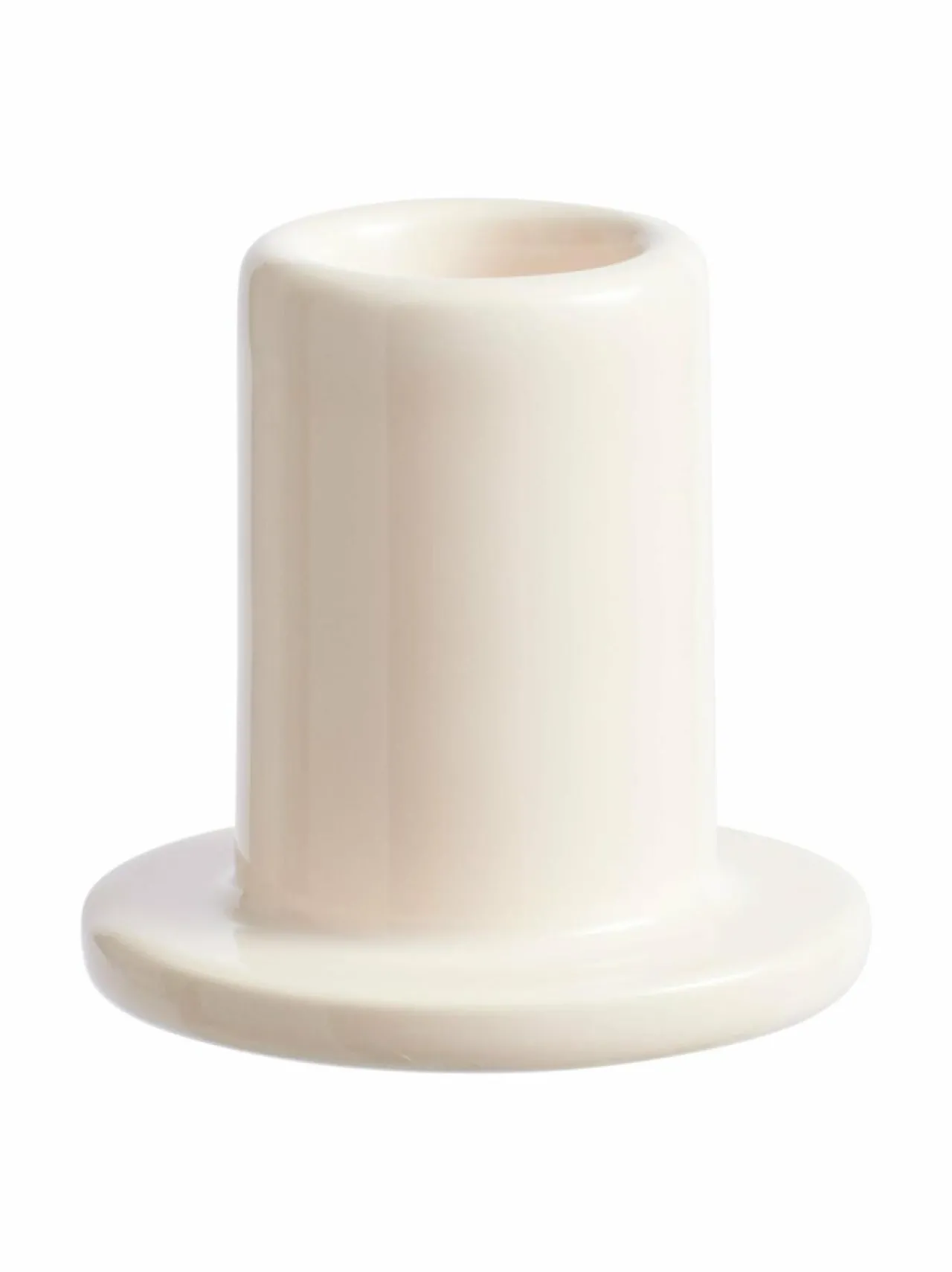 Kynttilät & Lyhdyt|HAY Tube-kynttilänjalka OFF-WHITE