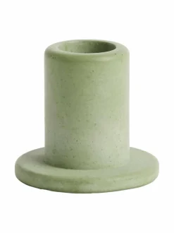 Kynttilät & Lyhdyt|HAY Tube-kynttilänjalka GREEN