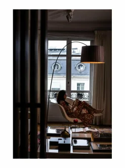 Lattiavalaisimet|Foscarini Twiggy-lattiavalaisin ROSEWOOD/BURGUNDY