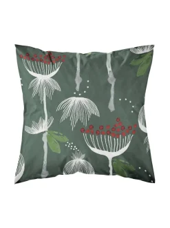 Sisustustyynyt|Vilpola Tyynynpäällinen Auringonpalvojat 50 x 50 cm VIHREÄ