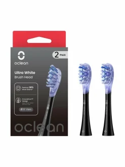 Hampaidenhoito|Oclean Ultra White -hammasharjapäät 2 kpl BLACK