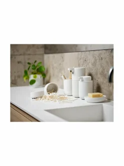 Kylpyhuonetarvikkeet|Zone Denmark Ume - kannellinen purkki WHITE