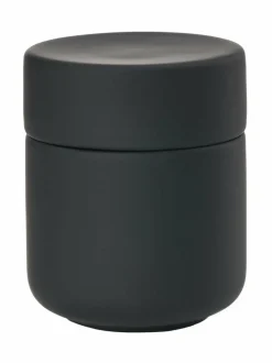 Kylpyhuonetarvikkeet|Zone Denmark Ume - kannellinen purkki BLACK
