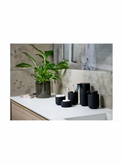 Kylpyhuonetarvikkeet|Zone Denmark Ume - kannellinen purkki BLACK