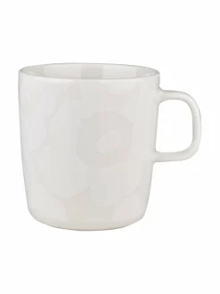 Mukit & Kupit & Asetit|Marimekko Unikko-muki 100 WHITE, NATURAL WHITE