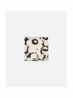 Huovat & Päiväpeitot|Marimekko Unikko-päiväpeite 260 x 260 cm 910 CHARCOAL, OFF WHITE