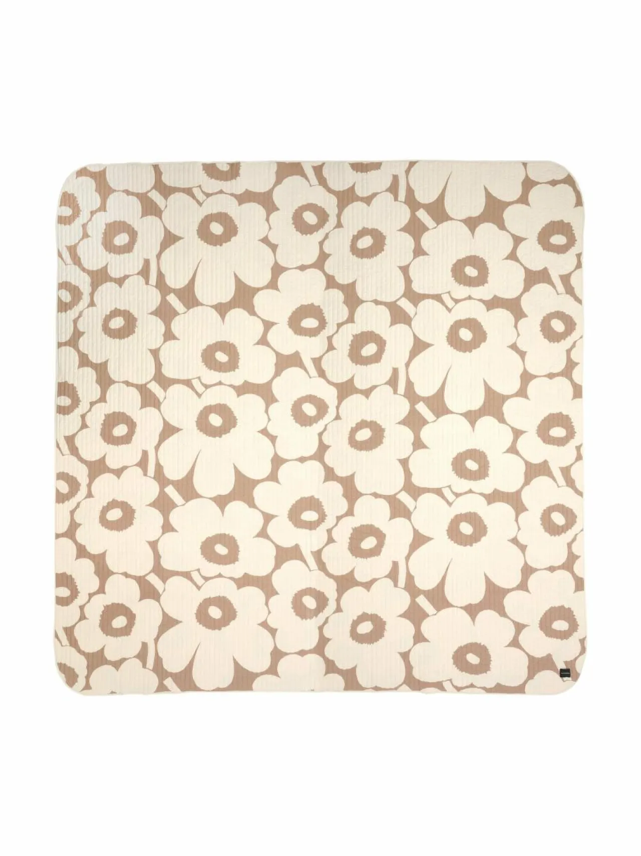 Huovat & Päiväpeitot|Marimekko Unikko-päiväpeite 260 x 260 cm 810 LINEN, OFF WHITE