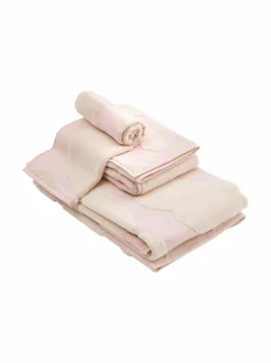 Kylpyhuonetekstiilit|Marimekko Unikko-pyyhesetti 3 kpl 130 WHITE, LT.PINK