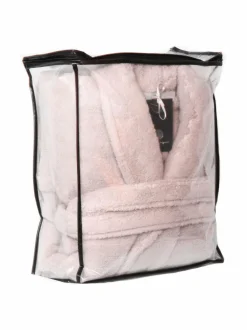 Kylpyhuonetekstiilit|LUIN LIVING Unisex-kylpytakki DUSTY ROSE