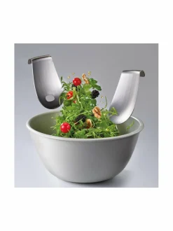 Tarjoiluastiat|Joseph Joseph Uno™ -salaattikulho ja tarjoiluottimet WHITE