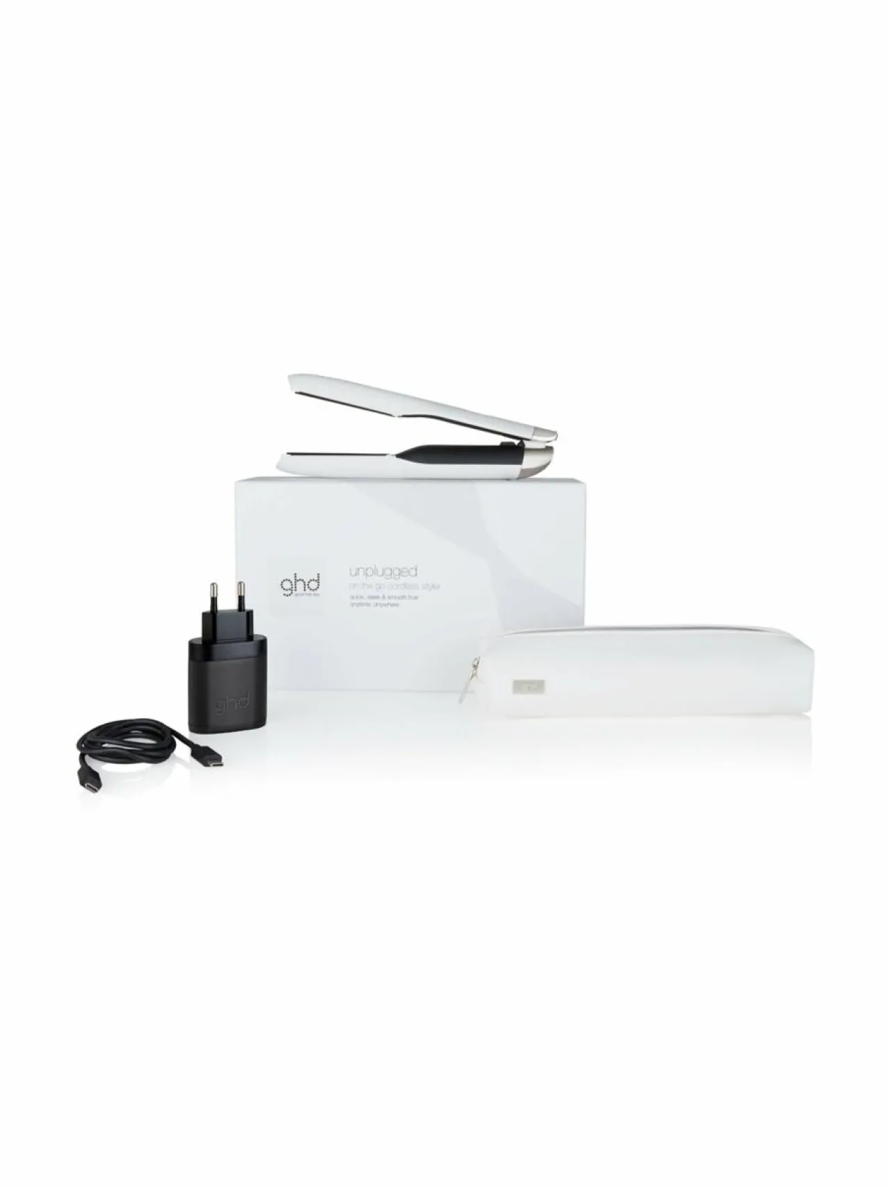 Hiustenhoito|GHD Unplugged-suoristusrauta WHITE