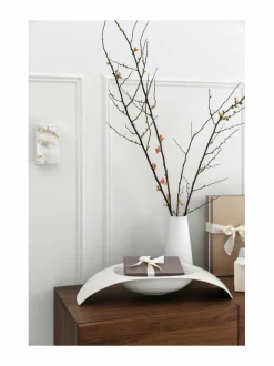Tarjoiluastiat|Villeroy & Boch Urban Nature Fruit -jalallinen tarjoilukulho WHITE
