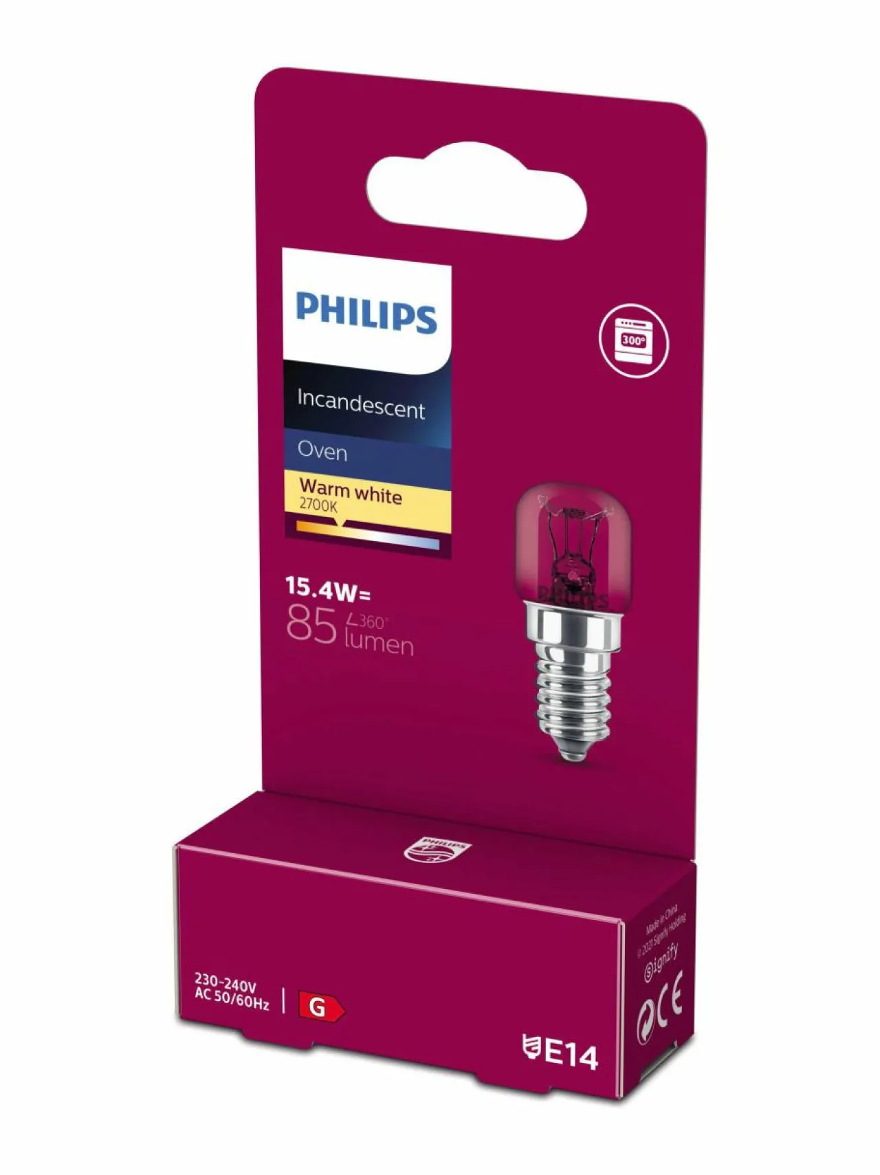 Lamput|Philips Uunilamppu 15.4W CLEAR