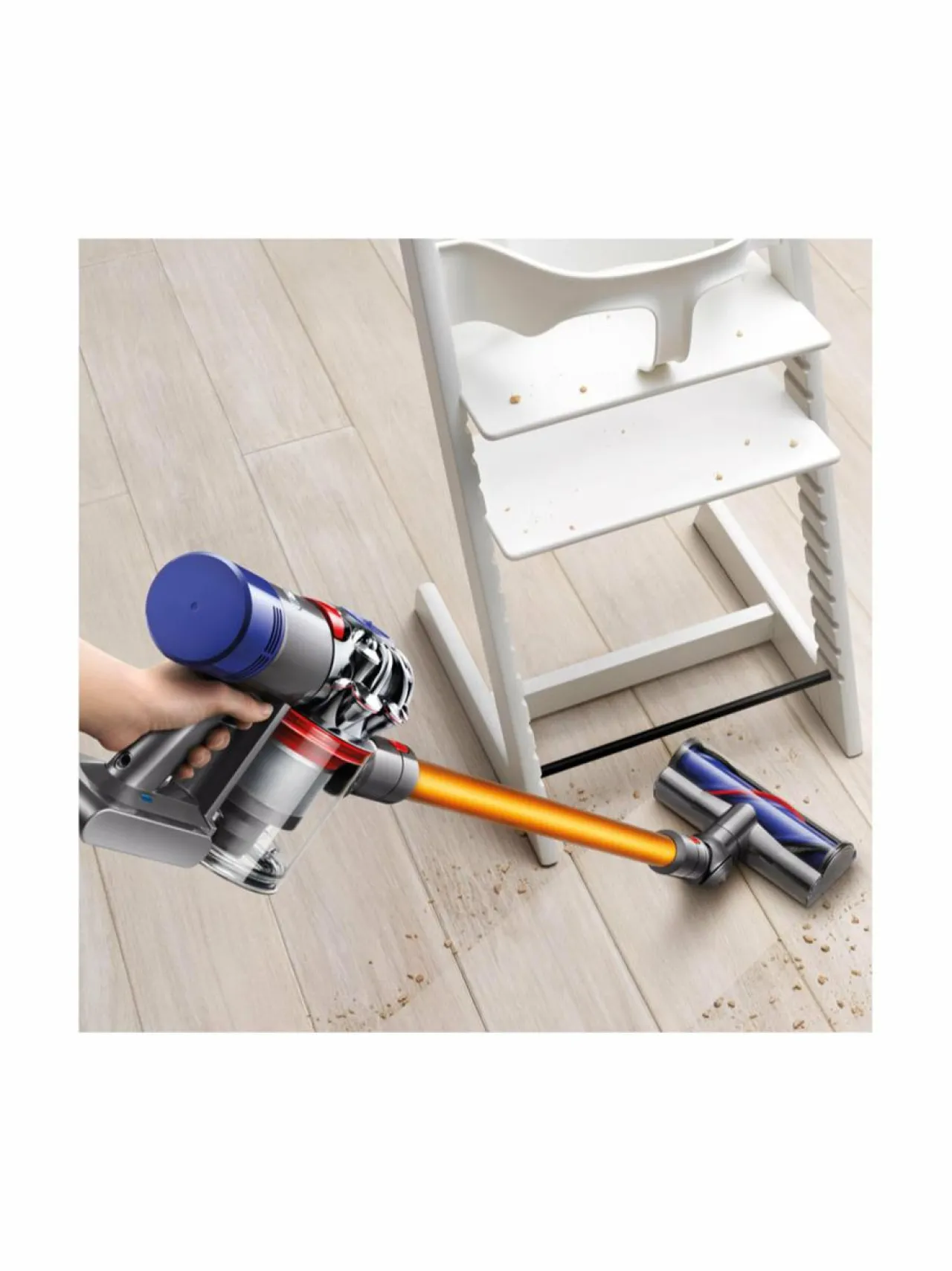 Pölynimurit|Dyson V8 Absolute -johdoton imuri SPRAYED SILVER/NICKEL