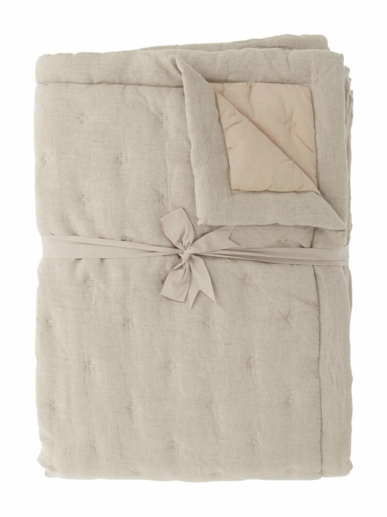 Huovat & Päiväpeitot|Villa Stockmann Valencia-päiväpeite NATURAL LINEN