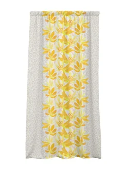 Valmisverhot|Vilpola Valmisverho Kukkura KELTAINEN