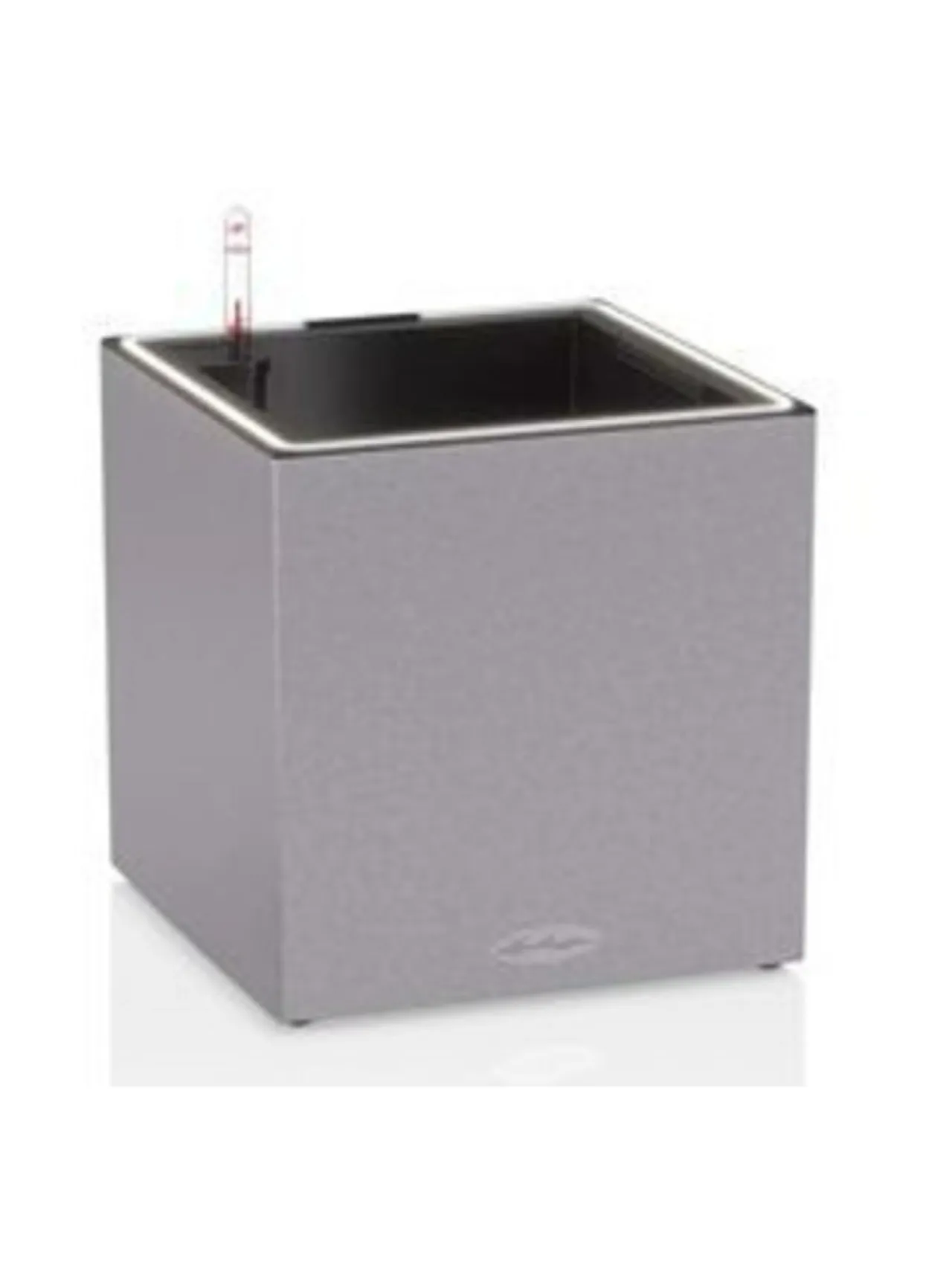 Ruukut & Istutusastiat|Lechuza Valoruukku Canto Stone LED all-in 40x40 korkeus 40cm + rullalevy TUMMAHARMAA