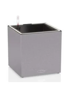 Ruukut & Istutusastiat|Lechuza Valoruukku Canto Stone LED all-in 30x30 korkeus 30cm TUMMAHARMAA