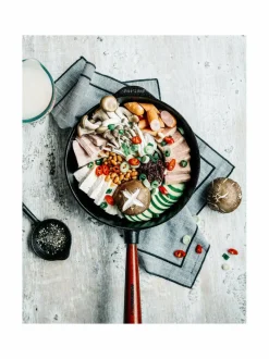 Keitto- & Paistoastiat|Skeppshult Valurautapannu 28 cm N/A BLACK