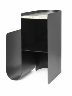 Pöydät|Ferm Living Vault-sivupöytä BLACK