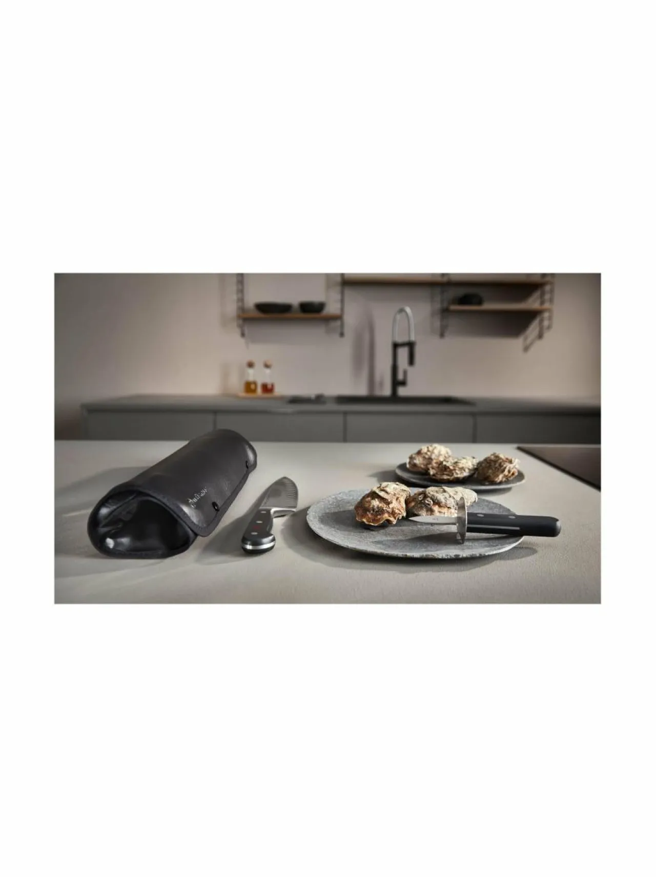 Keittiötarvikkeet|Wusthof Veitsipussi MUSTA