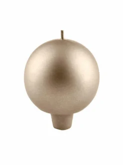 Kynttilät & Lyhdyt|Balmuir Velvet Festivo -pallokynttilä 6 cm SANDSHELL (HIEKKA)