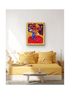 Taulut & Julisteet|Pia Rydman Art Venus vauhdissa, 55x46cm, akryylimaalaus, Pia Rydman