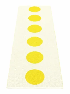 Matot|Pappelina Vera-muovimatto 70 x 225 cm LEMON (KELTAINEN)