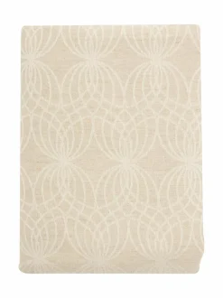Keittiö- & Kattaustekstiilit|Villa Stockmann Vernier-pöytäliina 19 WHITE/NATURAL LINEN