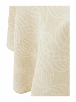 Keittiö- & Kattaustekstiilit|Villa Stockmann Vernier-pöytäliina 19 WHITE/NATURAL LINEN