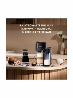Kahvin- & Vedenkeittimet|Nespresso Vertuo Lattissima -kahvikone BLACK