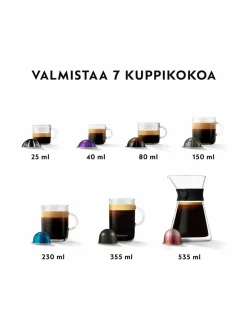 Kahvin- & Vedenkeittimet|Nespresso Vertuo Lattissima -kahvikone WHITE