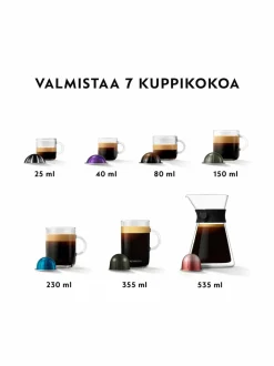 Kahvin- & Vedenkeittimet|Nespresso Vertuo Next by DeLonghi -kapselikeitin VALKOINEN