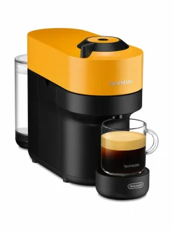 Kahvin- & Vedenkeittimet|Nespresso Vertuo Pop Capsule Coffee Maker -kahvikone YELLOW